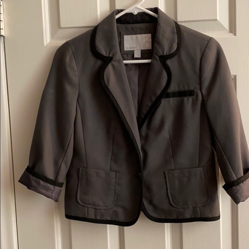 Cropped blazer